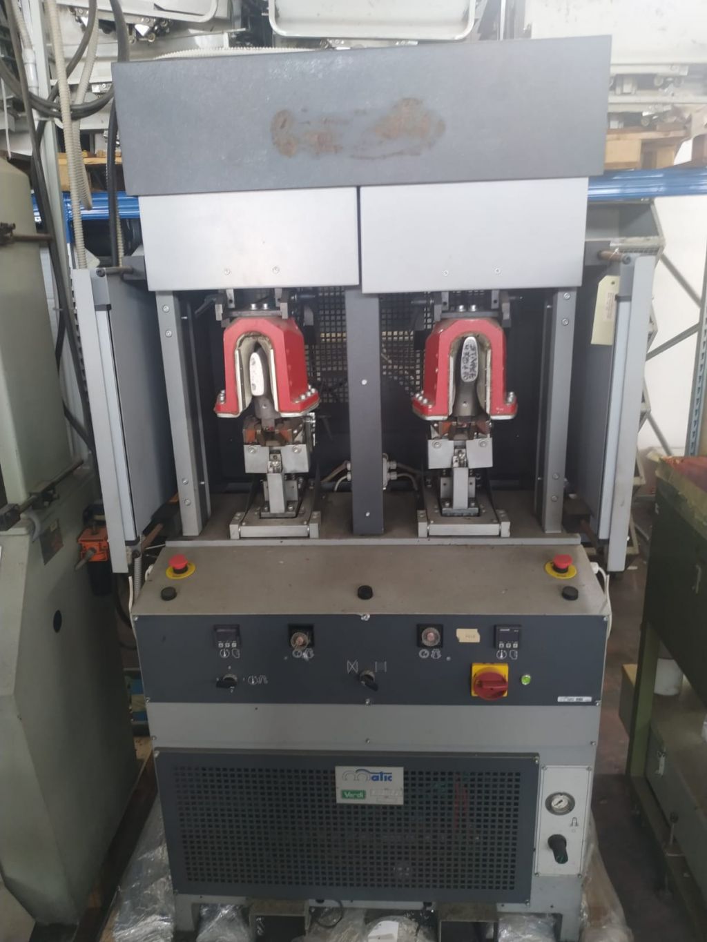 MACCHINA GARBASPERONI MATIC 928/CG A CALDO CON CUSCINI GONFIABILI