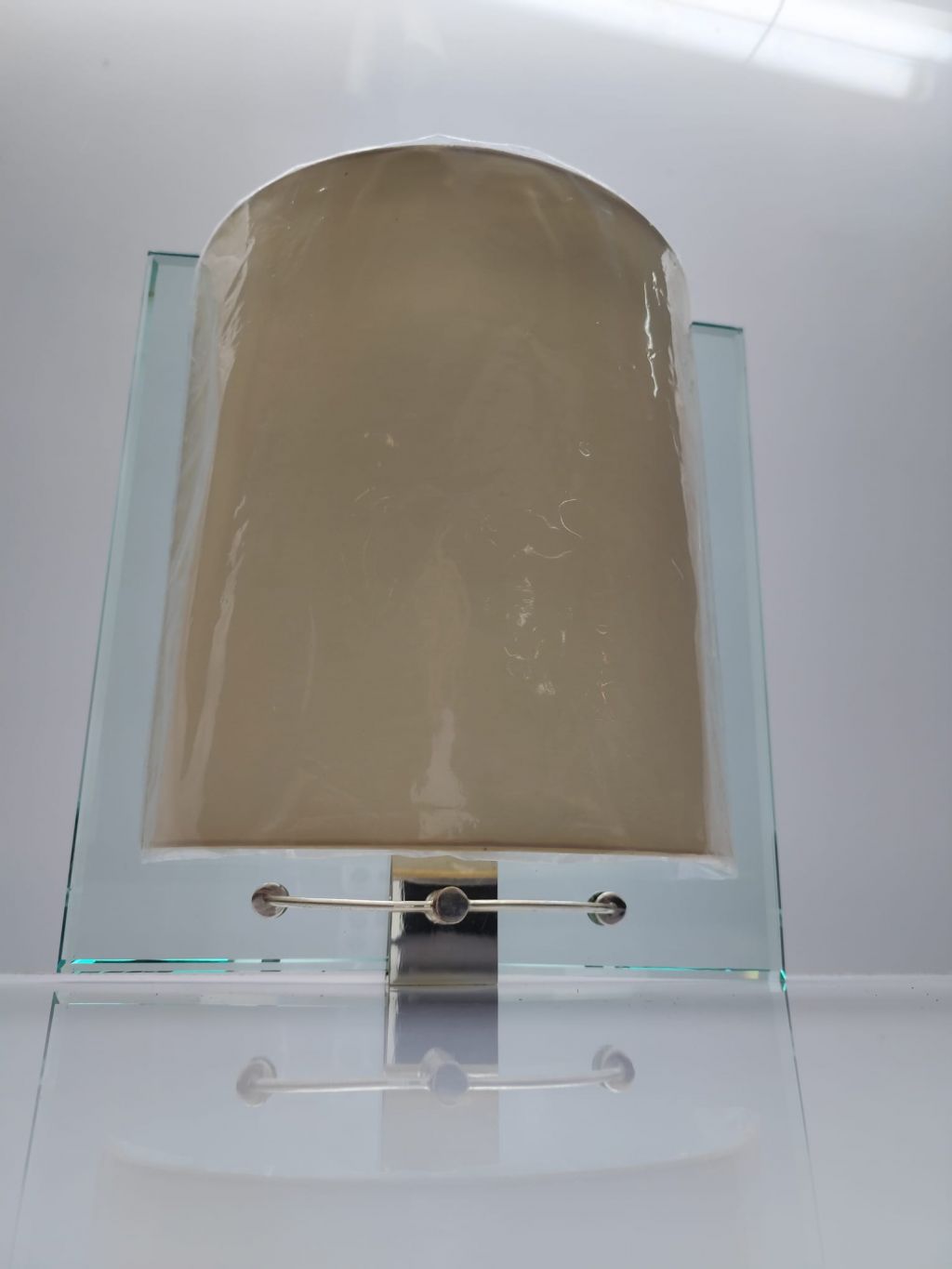 APPLIQUE FONTANA ARTE MOD.2834 IN CRISTALLO TRASPARENTE