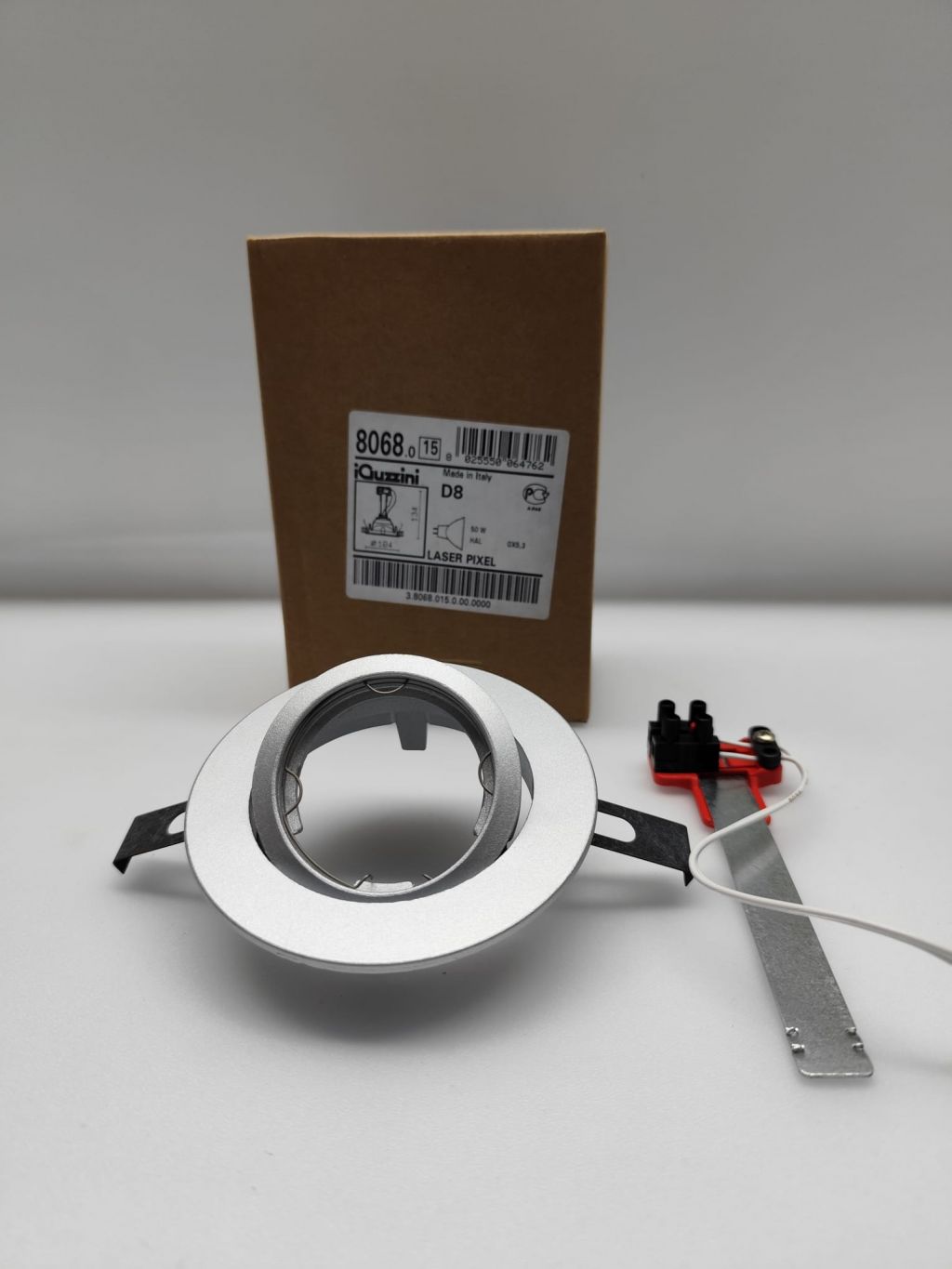 FARETTO DA INCASSO I-GUZZINI 8068-0 D8 LASER PIXEL