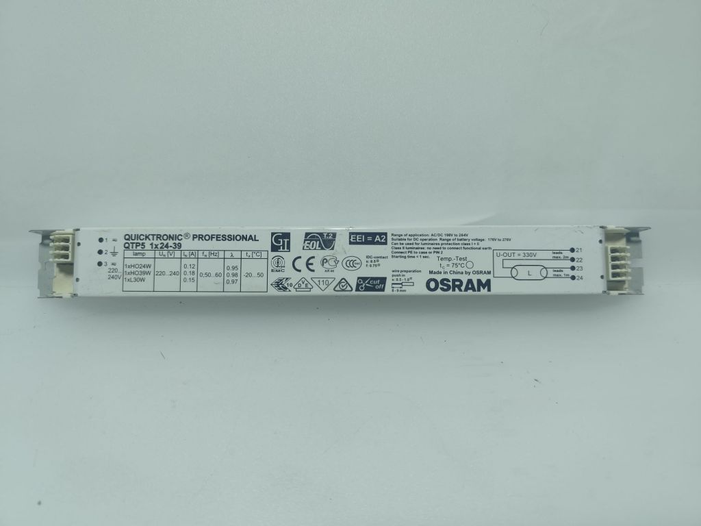 ALIMENTATORE OSRAM QUICKTRONIC PROFESSIONAL QTP5 1X24-39
