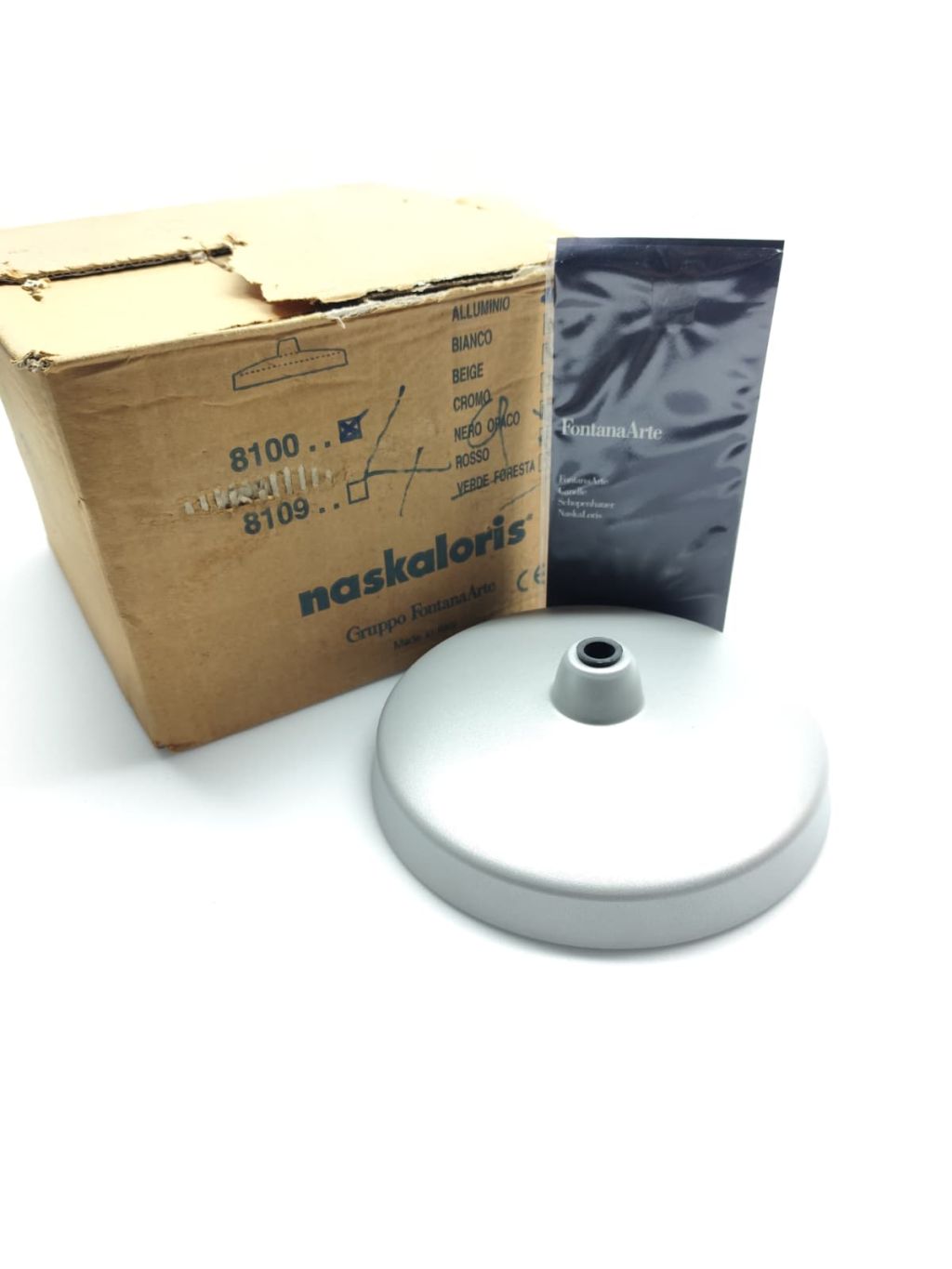 Base per lampada da tavolo FONTANA ARTE MOD. NASKALORIS 8100