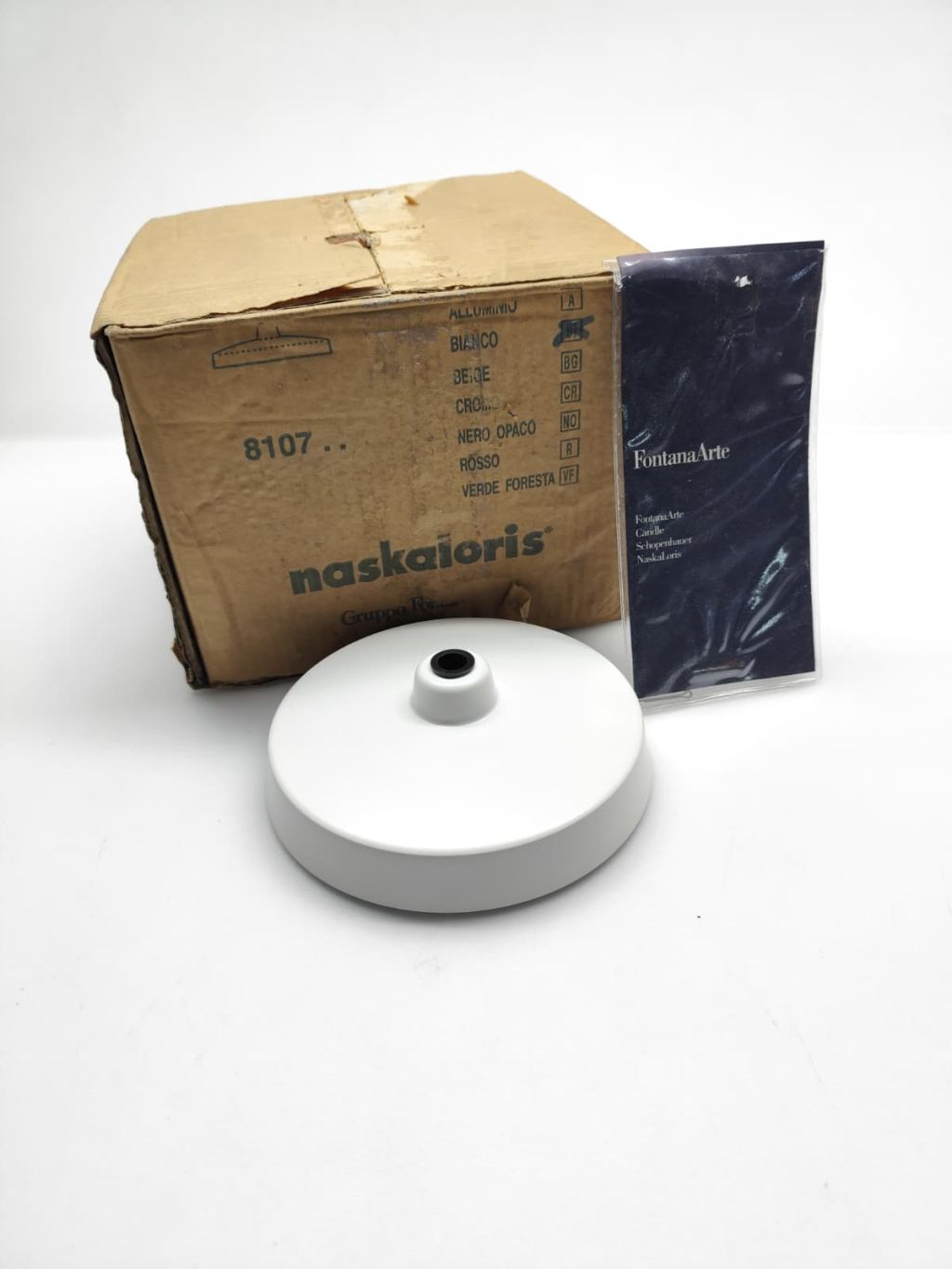 Base per lampada da tavolo FONTANA ARTE MOD. NASKALORIS 8107